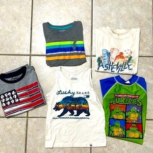 🌹3T / 4T short sleeve bundle boys